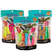 Pepperell Rexlace Cord 450 FT 2 Rings 6 Lanyard Snaps EZ Gimper Beading Line ...