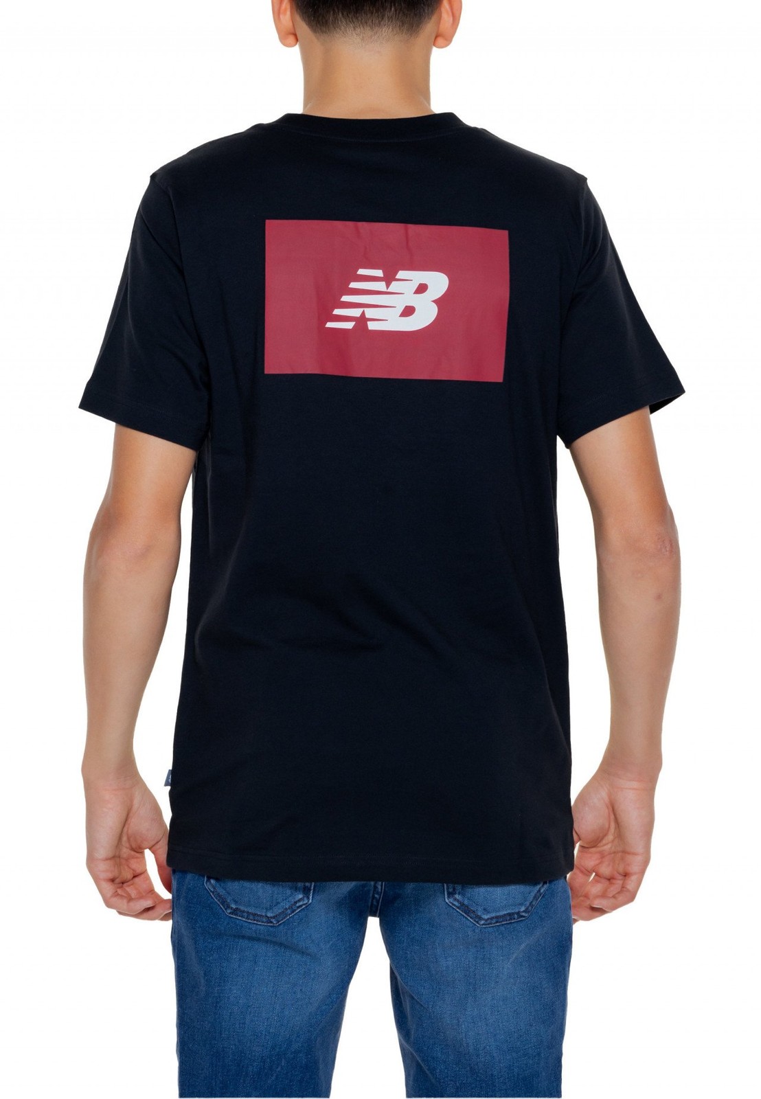 New Balance Abbigliamento Uomo T-shirt S Nero MT41584