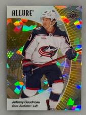 2023-24 Upper deck Allure Johnny Gaudreau Yellow Taxi 🚖 #43