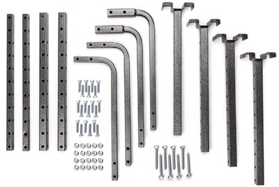 Estante almacenamiento techo garaje 34x26 ajustable uso pesado resistente, Nuevo