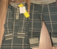Hearth  Hand w/ Magnolia Green Plaid Kids Pajamas, Size 4. Shirt And Pants. BNT