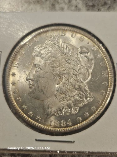 1884 CC Morgan Dollar - MS Condition