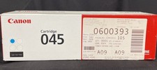 Genuine Canon Genuine Toner, Cartridge 045 Cyan 1241C001 , Class MF630C LB610