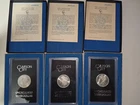 Three CC GSA  UNC CARSON CITY SILVER DOLLAR W/ BOX & COA 🇺🇸