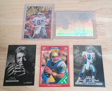 5 Vintage Troy Aikman Card With 1993 Action Pack All Madden 24Kt Gold /1750 RC 