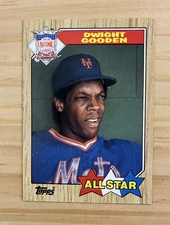 1987 Topps Dwight Doc Gooden #603 New York Mets All Star MLB NM