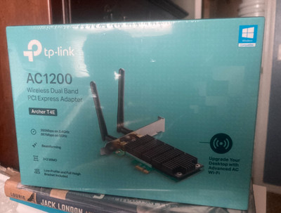 TP-Link AC1200 Archer T4E Wireless Dual Band PCI Express Adapter Card new sealed