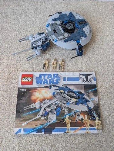 LEGO Star Wars: Droid Gunship (7678) 100% Complete ✅