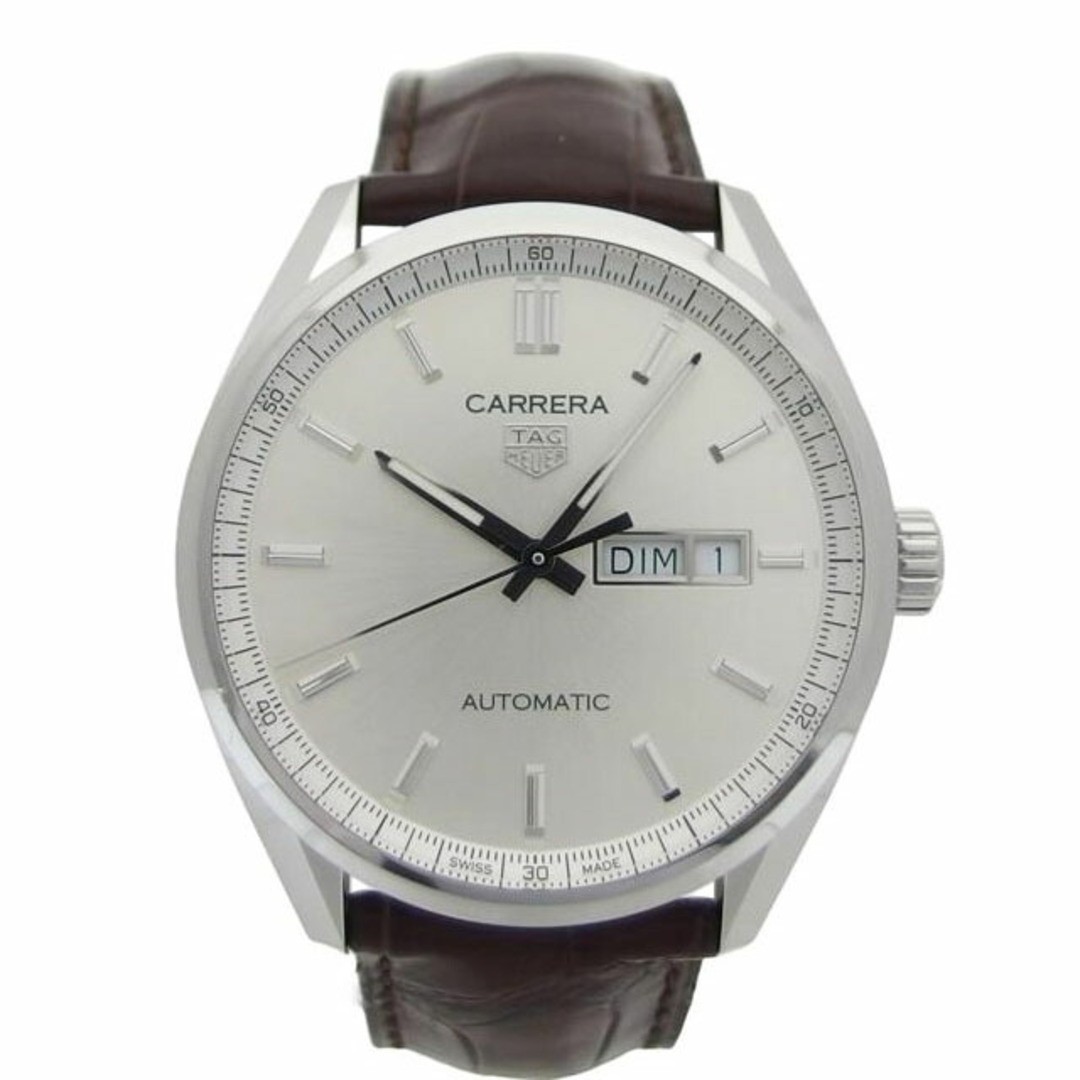 TAG Heuer Carrera Day Date Automatic Men's Watch WBN2011 FC6484 White Dial