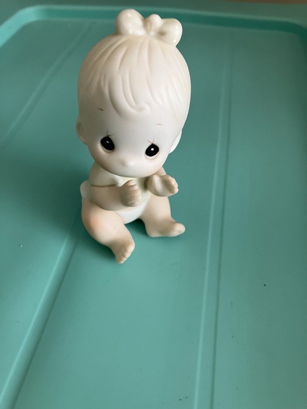 precious moments collectible figurines baby infant girl small 1990's