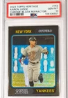 2023 Topps Heritage Chrome Black Refractor #152 AARON JUDGE - PSA 10 Gem #16/74