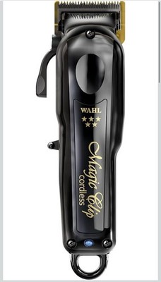 Wahl Cordless Magic Clip - Haarschneidemaschine für Optimales Blending Schwarz