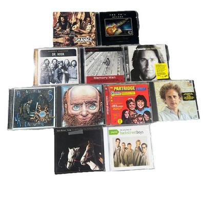 Pop Rock Indie CD Lot of 11 Art Garfunkel Shanks Gentle Giant Various BRAND NEW