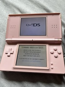 Nintendo DS Lite Console - Coral Pink iQue