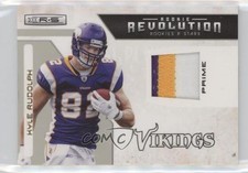 2011 Rookies & Stars Rookie Revolution Materials Prime 28/50 Kyle Rudolph 4nl