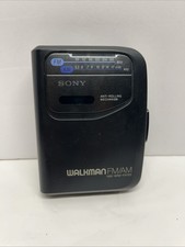 SONY Walkman WM-FX101 Cassette Player AM/FM Radio New Belt Works Cleaned