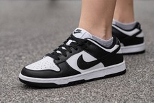 Nike Dunk Low Retro Panda Black White Black 2021 DD1391 100 Men's 7 Women's 8.5