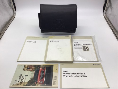 2020 Hyundai Venue Owner's Manual Portfolio Set