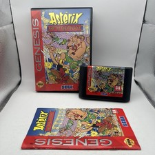 Asterix and the Great Rescue Sega Genesis 1994 CIB Complete Manual Excellent