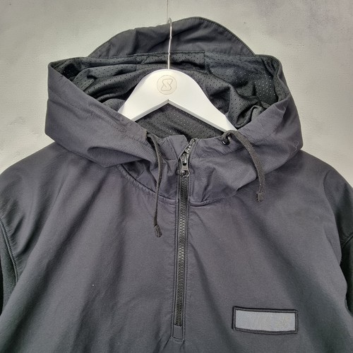 Nike SB Everett Hoodie Jacket Mens XL Black Half Zip Y2k Skater Anorak - Picture 7 of 20