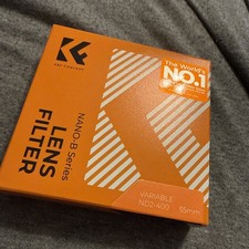 K F Concept ND2-400 Variable Neutral Density ND Filter 52mm Lens NANO-b