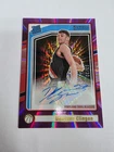 2024-25 Panini Donruss Donovan Clingan #253 Autograph Purple Laser /30 RC