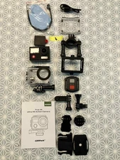 Campark X20C 4K 20MP Wifi Action Camera +  Accessories Waterproof Tested.