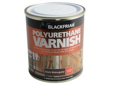 Image of Blackfriar Polyurethane Varnish P65 Dark Mahogany Gloss 500ml