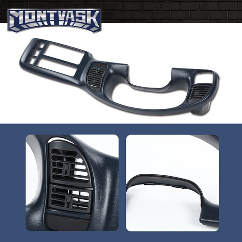 Dash Radio Cluster Bezel Trim Blue Fit For 1995-2005 Chevrolet Astro GMC Safari - Picture 5 of 12