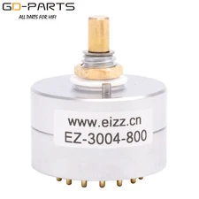 EIZZ 4 Input 1 Output Audio Signal Sources Selector Switch 4 Poles 3 Positions