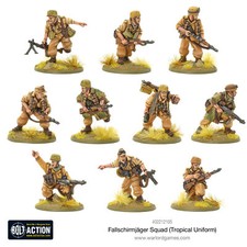 Fallschirmjager squad tropical Uniform Bolt Action Warlord