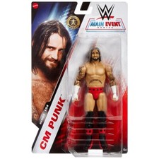 WWE Main Event Series Figurine articulée 15cm - Figures CM Punk