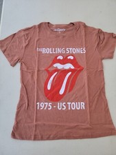 Women's The Rolling Stones Short Sleeve Graphic T-Shirt Red