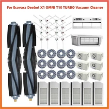 For Ecovacs Deebot X1 OMNI T10 TURBO Vacuum Cleaner Replacement Brush Mops Parts