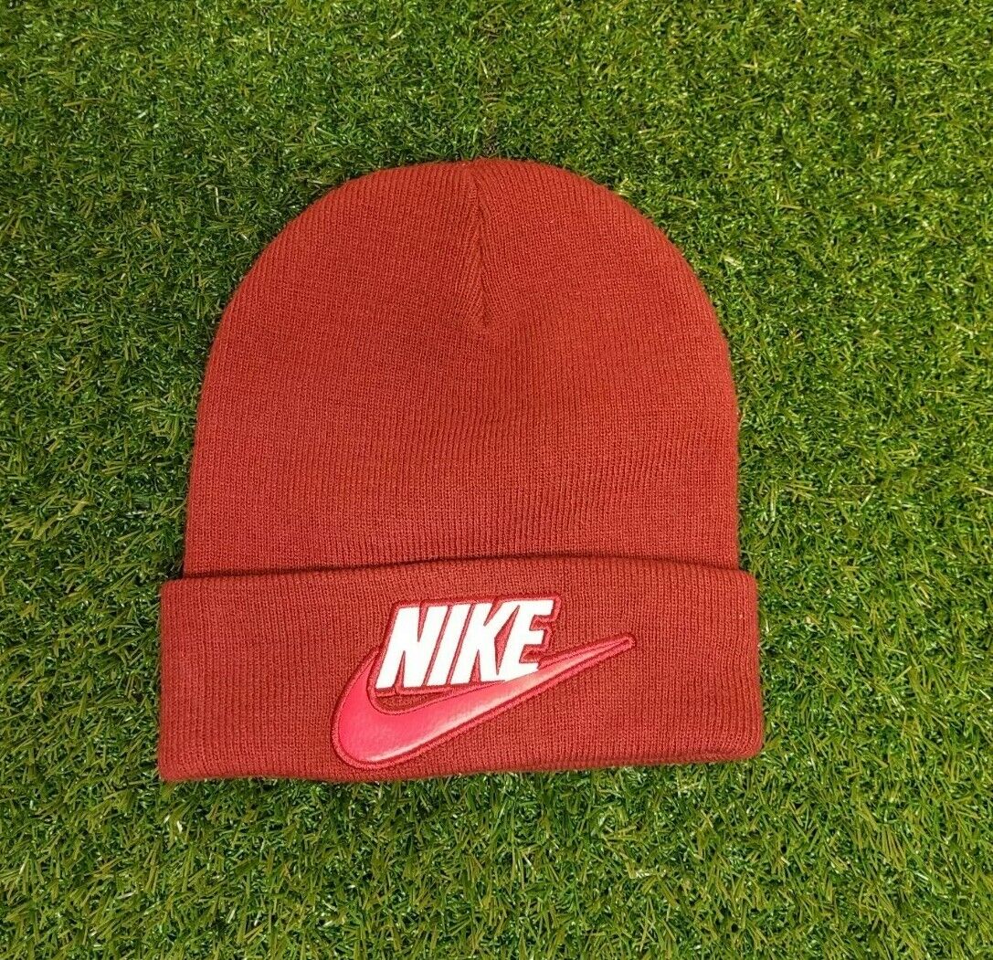 boog rommel sessie Supreme X Nike Beanie Burgundy FW18 Brand New VNDS Free Shipping | eBay