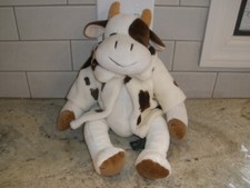 RUSS MOOELLA COW PLUSH WITH SPOTTED JACKET 15" STANDING P68