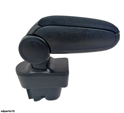 Accoudoir Central Peugeot 207 207 CC / SW 2006+ Couvercle Relevable Tissu Noir