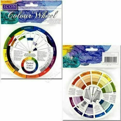 Pocket Colour Wheel Tool Mixing Paint Learning Artist Kids - Image 3 of 4