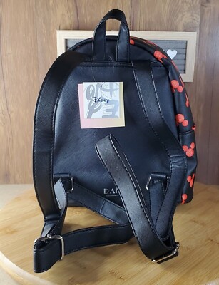 Disney Dani Danielle Nicole Mickey Mouse Backpack Bag, Black  display picture 1
