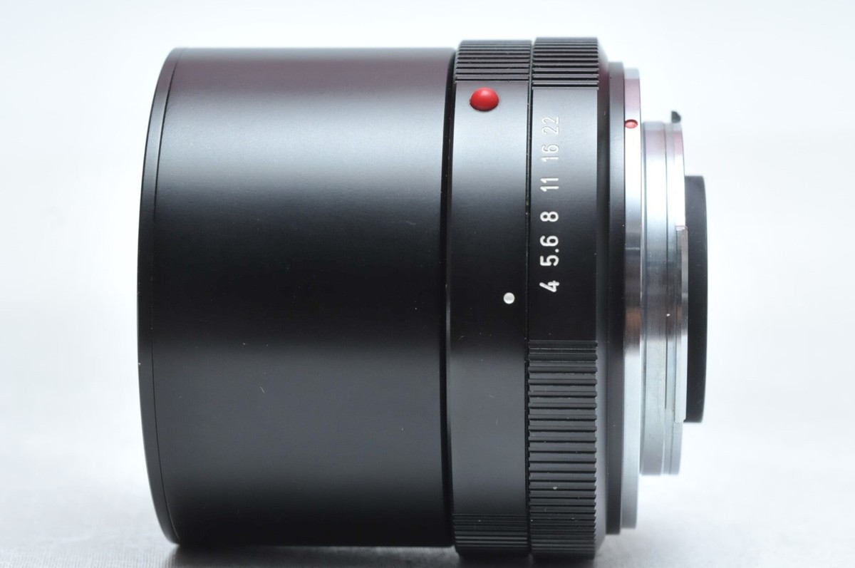 Leica 100mm f4 Macro-Elmar Wetzlar R-Mount Bellow Lens With Leica 100mm f4 Macro-Elmar Wetzlar R-Mount Bellow Lens With