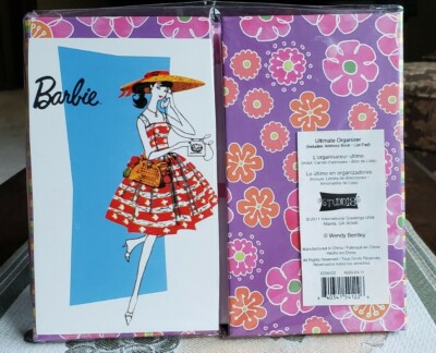 BARBIE - Studio 18 - Ultimate Organizer, Address Book & List Pad - 2011 - NEW 