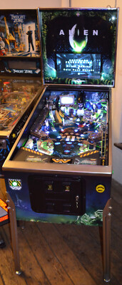 Pinball Brothers Pinball Flipper Alien Flippergerät überholt