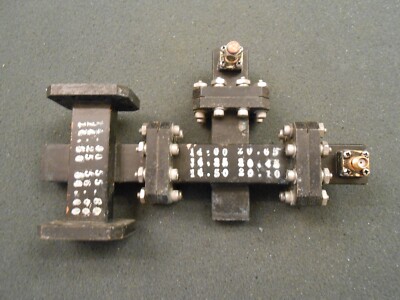 WAVEGUIDE WR75 CROSS GUIDE COUPLER AND WR75 TO SMA ADAPTOR, CPR