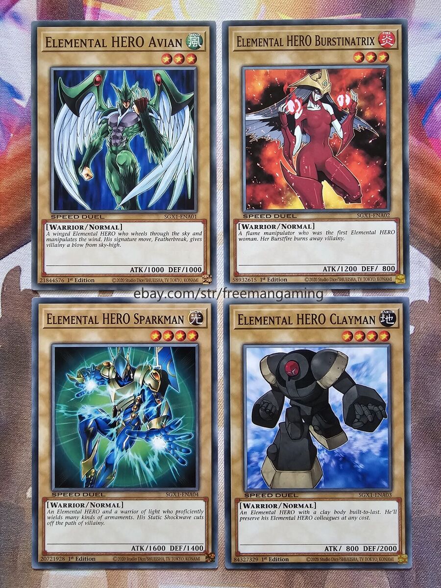 Yugioh Supreme King Jaden Evil Hero Deck 55 Card Adusted Yugioh Supreme King Jaden Evil Hero Deck 55 Card Adusted
