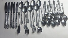 National NST63 Flatware Lot 30 Pc