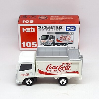 TOMICA 105 COCA COLA ROUTE TRUCK ISUZU ELF TOMY DIECAST CAR NEW