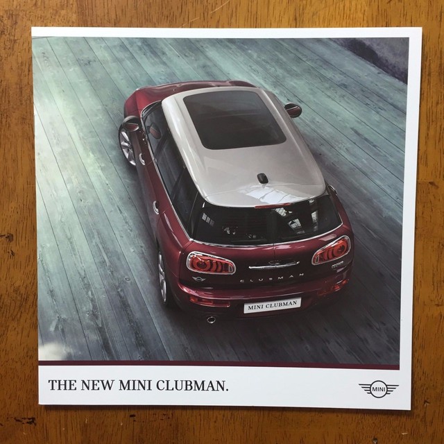 2015 New Mini Clubman mini cooper catalog sales brochure eBay 2015 New Mini Clubman mini cooper catalog sales brochure eBay