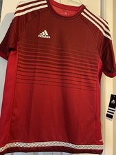 adidas Soccer Camp 15 Jersey Youth Adizero Red SS Shirt Jr Team XL New With Tags