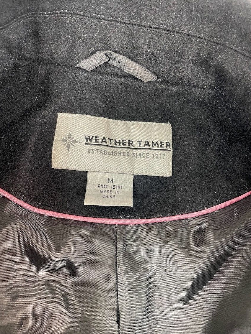 専用ページ137 Weather Tamer Women's Black Wool Blend Coat Size M | eBay