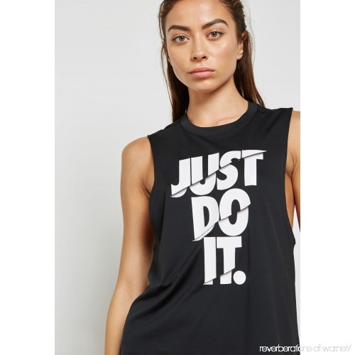 NIKE DRI-FIT TRAINING TANK TOP SIZE XS (904162 010) BLACK/ WHITE